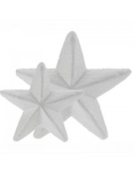 ESTRELLAS POLIESPAN FIXO 7,5 cm. PACK 6