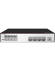 CloudEngine S5735-L8T4S-A-V2 Gestionado L3 Gigabit Ethernet (10/100/1000) 1U Negro, Plata