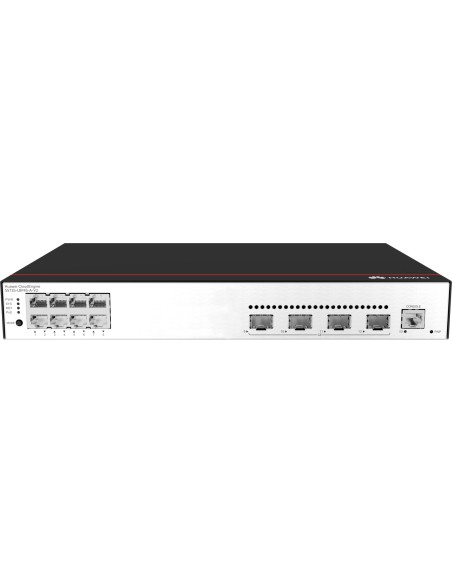 CloudEngine S5735-L8P4S-A-V2 Gestionado Gigabit Ethernet (10/100/1000) Energía sobre Ethernet (PoE) 1U Negro, Plata