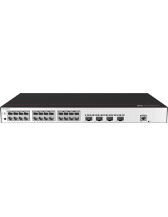 CloudEngine S5735-L24T4S-A-V2 Gestionado L3 Gigabit Ethernet (10/100/1000) 1U Negro, Plata