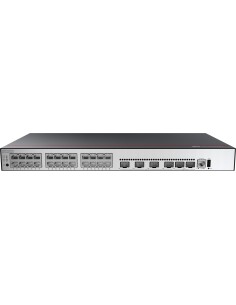 CloudEngine S5735-L24P4XE-A-V2 Gestionado L3 Gigabit Ethernet (10/100/1000) Energía sobre Ethernet (PoE) 1U Negro, Plata