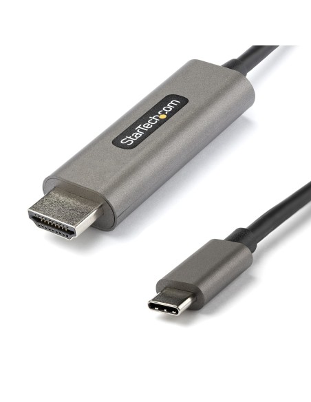 Cable 5m USB C a HDMI 4K de 60Hz con HDR10 - Adaptador de Vídeo USB Tipo C a HDMI 2.0b Ultra HD 4K - Convertidor USBC a HDMI HDR