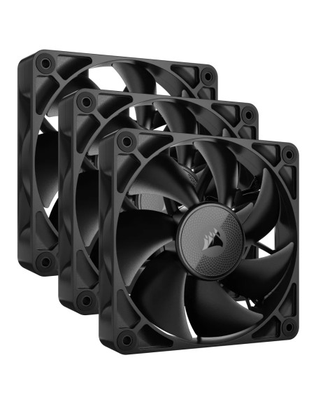 iCUE LINK RX120 Carcasa del ordenador Ventilador 12 cm Negro 3 pieza(s)