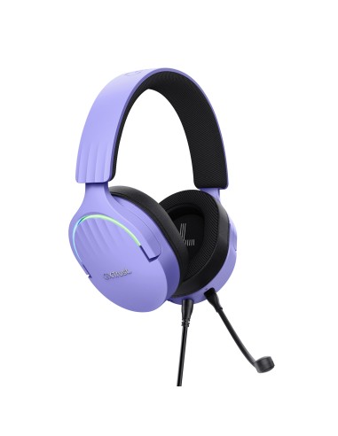 GXT 490P FAYZO Auriculares Alámbrico Diadema Juego USB tipo A Negro, Púrpura