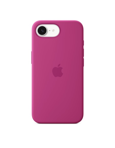 Funda de silicona para el iPhone 16e - Fucsia