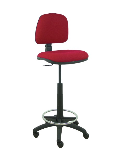 Taburete Isso bali granate contacto permanente