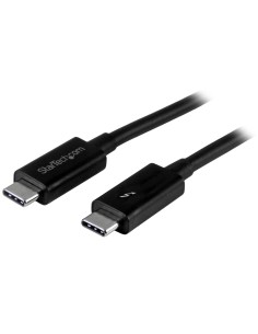 Cable Thunderbolt 3 Pasivo de 1m - 20Gbps - PD 100W - Vídeo 4K - Cable Thunderbolt - Certificado Thunderbolt - Compatible con US