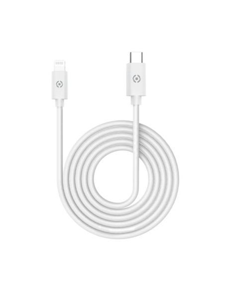 USBLIGHTTYPECWH cable de teléfono móvil Blanco USB C Lightning 1 m