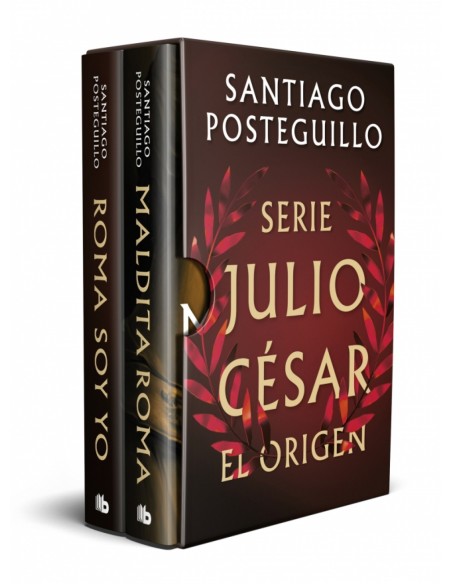Serie Julio Cesar edicion estuche con Roma soy yo Maldita Roma