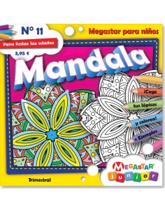 MANDALA JUNIOR COLOREA Y DISFRUTA 11