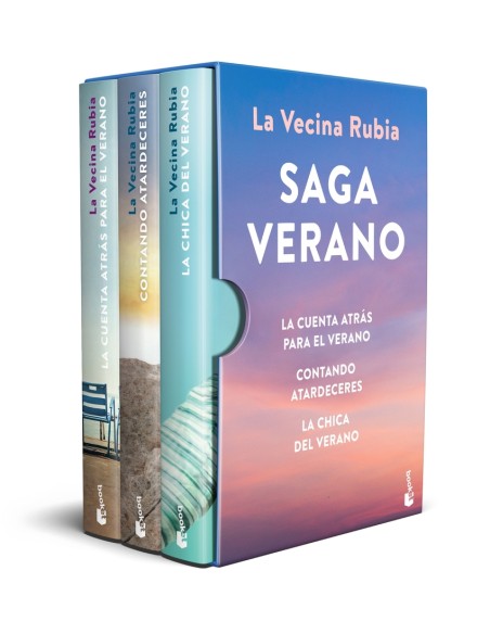 Estuche La Vecina Rubia Saga Verano