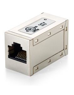 121169 cambiador de género para cable RJ-45 Metálico