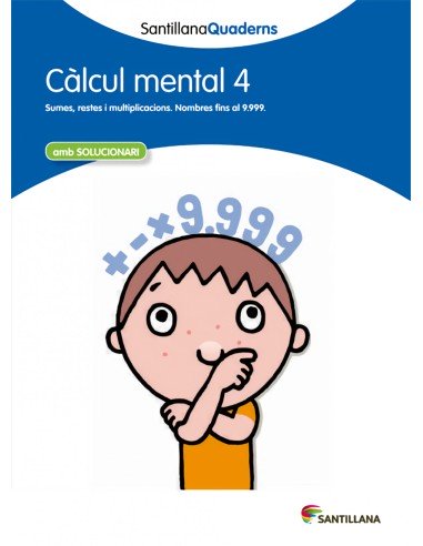 Calcul mental 4 Educacio Primaria Quadern