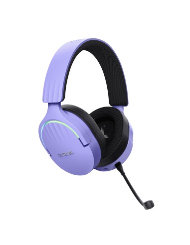 GXT 491P FAYZO Auriculares Inalámbrico y alámbrico Diadema Juego USB tipo A Bluetooth Negro, Púrpura