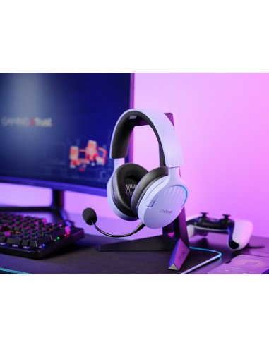 GXT 491P FAYZO Auriculares Inalámbrico y alámbrico Diadema Juego USB tipo A Bluetooth Negro, Púrpura