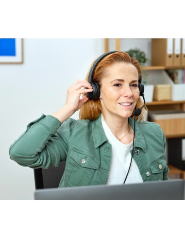 HS-150 Auriculares Alámbrico Diadema Oficina/Centro de llamadas Negro