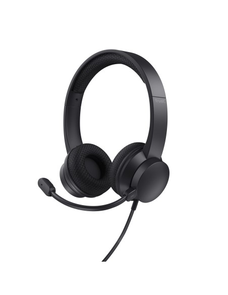 HS-260 Auriculares Alámbrico Banda para cuello Oficina/Centro de llamadas USB tipo A Negro