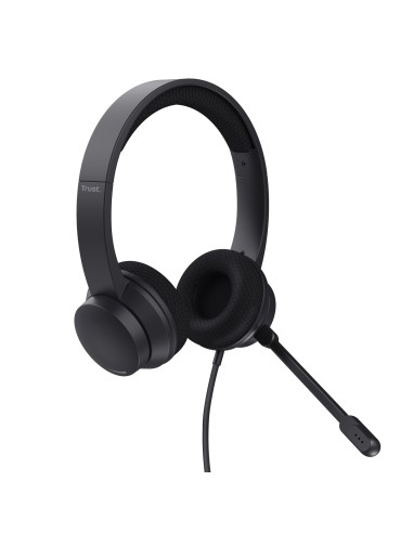 HS-260 Auriculares Alámbrico Banda para cuello Oficina/Centro de llamadas USB tipo A Negro