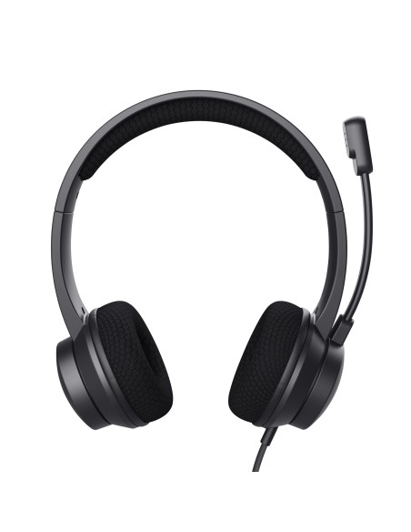 HS-260 Auriculares Alámbrico Banda para cuello Oficina/Centro de llamadas USB tipo A Negro