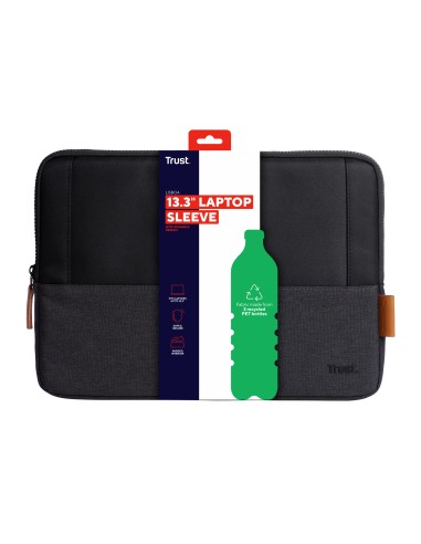 Lisboa 33,8 cm (13.3") Funda Negro, Gris