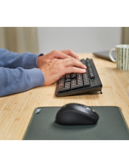 TKM-360 teclado Ratón incluido RF inalámbrico QWERTY Español Negro TKM-360 teclado Ratón incluido RF inalámbrico QWERTY Español Negro