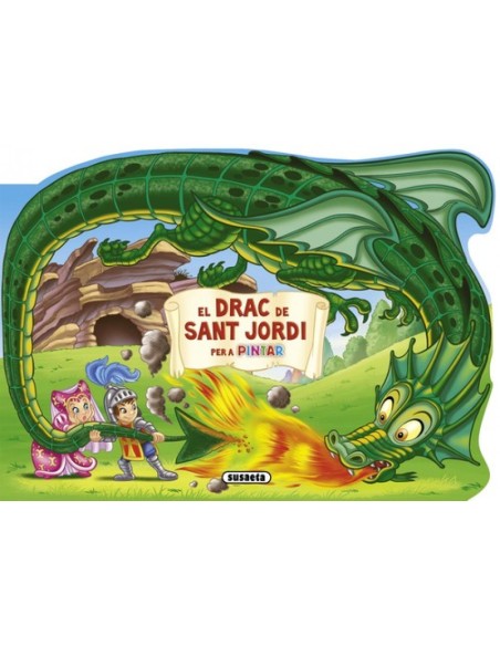 EL DRAC DE SANT JORDI PER A PINTAR