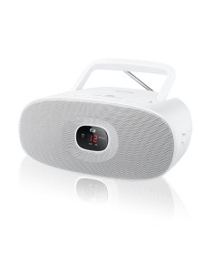 MD-202 Reproductor de CD portátil Blanco
