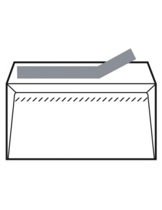 SOBRE SAM 120x176 BCO.90g OPEN PAQ.25