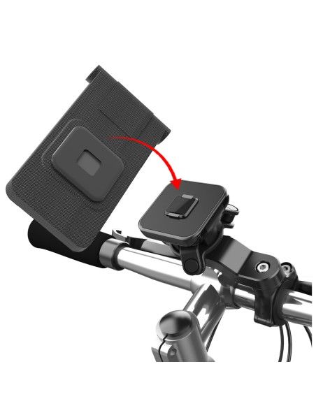 SNAPMAGFLEXBK soporte Soporte pasivo Teléfono móvil/smartphone, Tablet/UMPC Negro