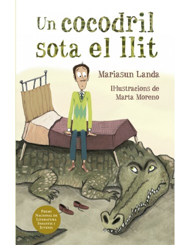 Un cocodril sota el llit