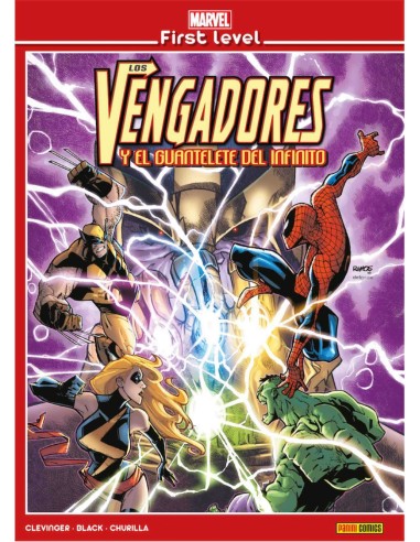 Marvel first level 01 los vengadores y el guantelete del infinito