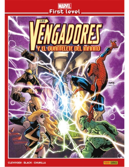 Marvel first level 01 los vengadores y el guantelete del infinito