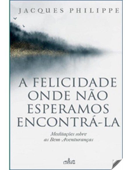 A FELICIDADE ONDE NAO ESPERAMOS ENCONTRA LA