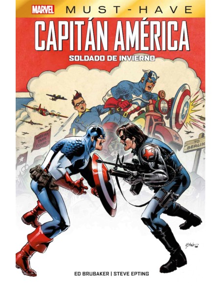 Reedicion marvel must have capitan america soldado de invierno