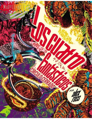 Marvelarts los 4 fantasticos circulo cerrado