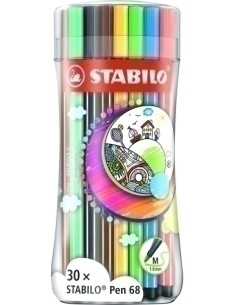 ROTUL.STABILO POINT 68 SLEEVE E/30 - Pack de 5 unidades