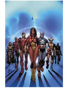 Marvel omnibus los nuevos vengadores de brian michael bendis 1 desunidos y reunidos