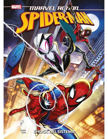 Reedicion marvel action spiderman 5 shock del sistema
