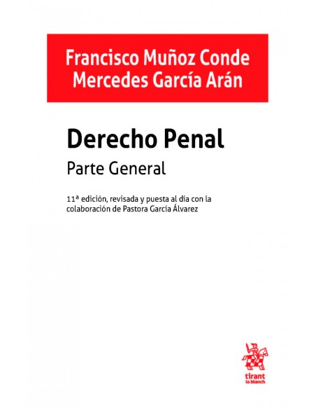 Derecho penal Parte general