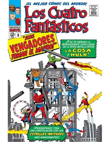 BIBLIOTECA MARVEL 14 LOS 4 FANTASTICOS 05