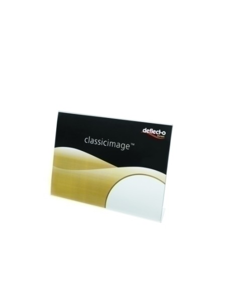 EXPOSITOR SOBR. L A6 HORIZONTAL CRISTAL - Pack de 6 unidades