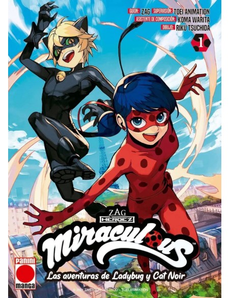 MIRACULOUS LAS AVENTURAS DE LADYBUG Y CAT NOIR 1