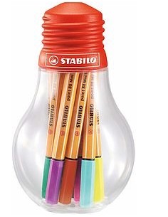 Point 88 Mini rotulador de punta fina Fino Multicolor 12 pieza(s)