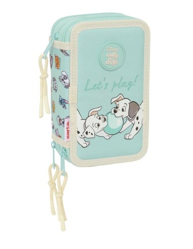 PLUMIER TRIPLE 37 PIEZAS CATS ampDOGS 125x195x55cm