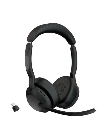 25599-989-899 auricular y casco Auriculares Inalámbrico Diadema Oficina/Centro de llamadas Bluetooth Base de carga Negro