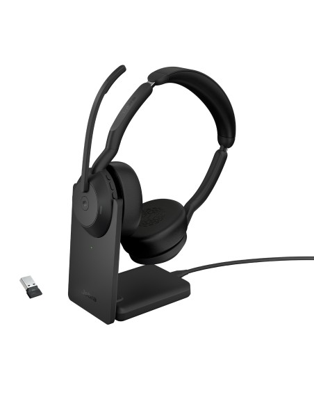 25599-999-989 auricular y casco Auriculares Inalámbrico y alámbrico Diadema Oficina/Centro de llamadas Bluetooth Base de carga 