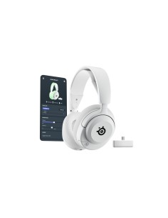 Arctis Nova 5X Wireless Auriculares Inalámbrico Diadema Juego USB Tipo C Bluetooth Blanco