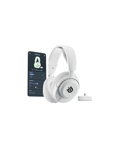 Arctis Nova 5X Wireless Auriculares Inalámbrico Diadema Juego USB Tipo C Bluetooth Blanco
