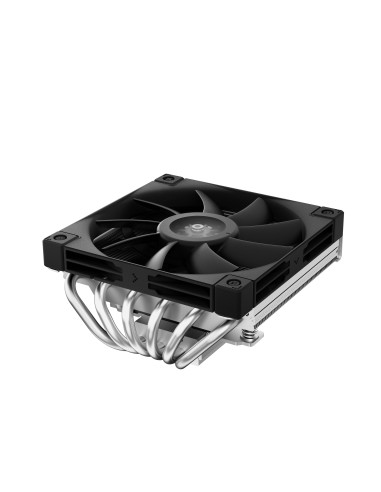 AN600 Procesador Refrigerador de aire 12 cm Aluminio, Negro 1 pieza(s)
