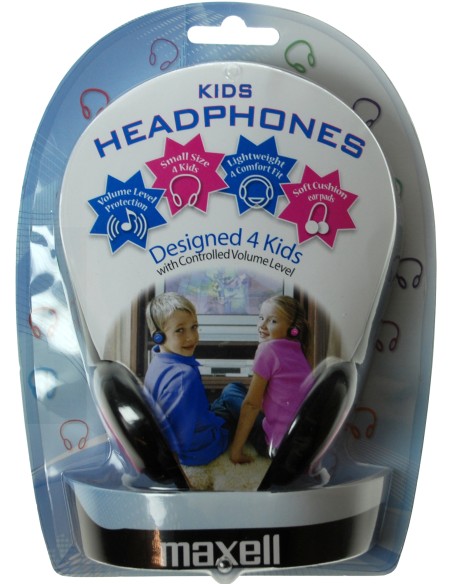Kids Safe Auriculares Alámbrico Música Azul